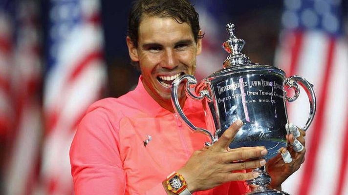 Telediario 1 - Rafa Nadal completa un año de ensueño