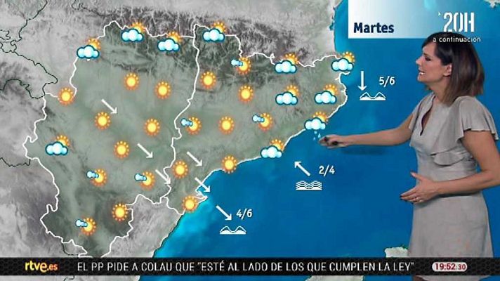 La tarde en 24h - El tiempo - 11/09/17