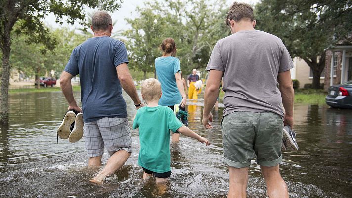 Telediario 1 - Irma inunda Florida y deja sin electricidad a millones de hogares
