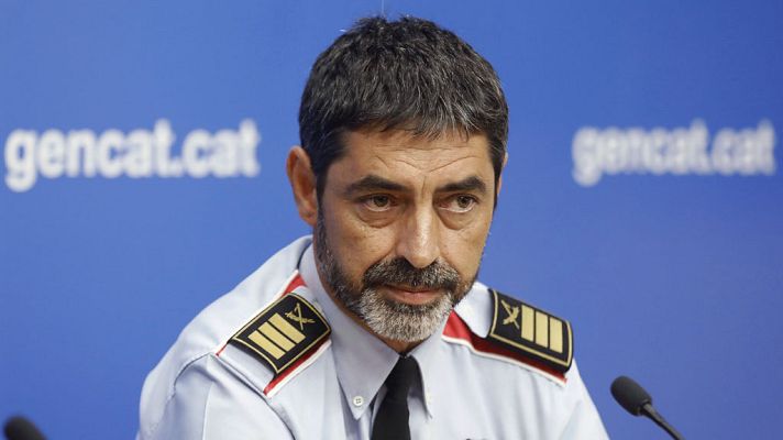 Telediario 1 - Trapero ordena a sus agentes a impedir el ref