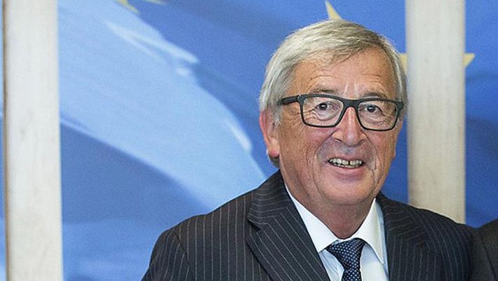 Telediario 1 - Discurso sobre estado de la UE de Juncker