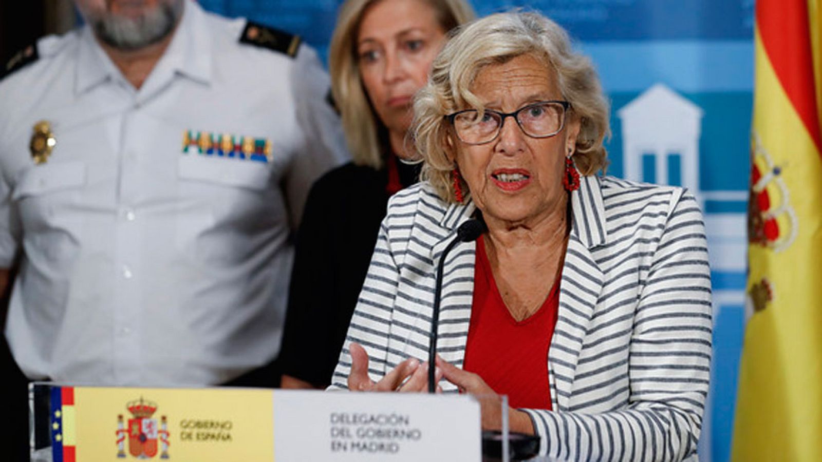 El ayuntamiento de Madrid presentará alegaciones tras la decisión judicial de suspender la cesión de un espacio municipal para celebrar un acto a favor del referéndum ilegal.