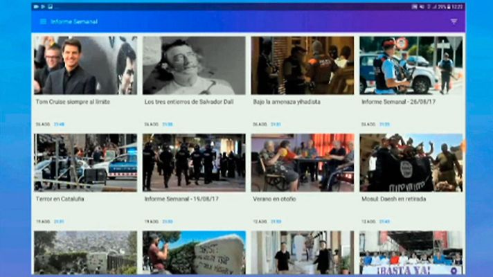 Telediario 1 - RTVE.es estrena nueva aplicación de noticias 'Informativos 24 Horas'