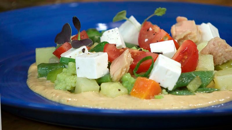 Torres en la cocina - Ensaladilla rusa con pesto