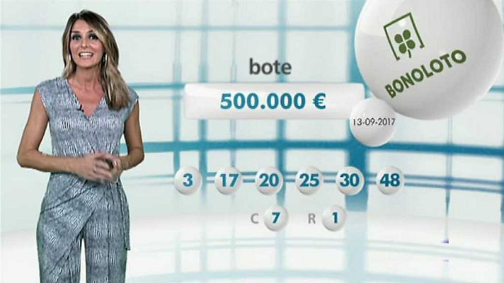 Loterías - Bonoloto - 13/09/17