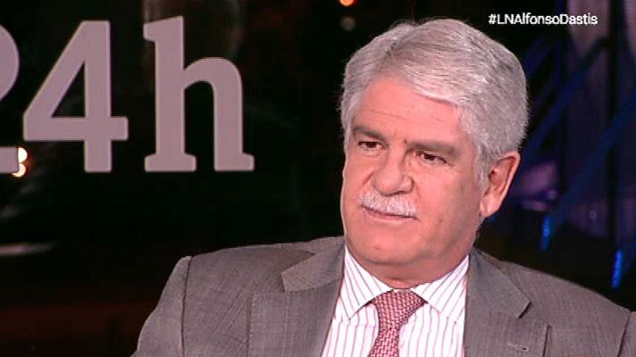 La noche en 24h - Alfonso Dastis: los independentistas "ya han constatado que no tienen apoyo institucional en ningún país"