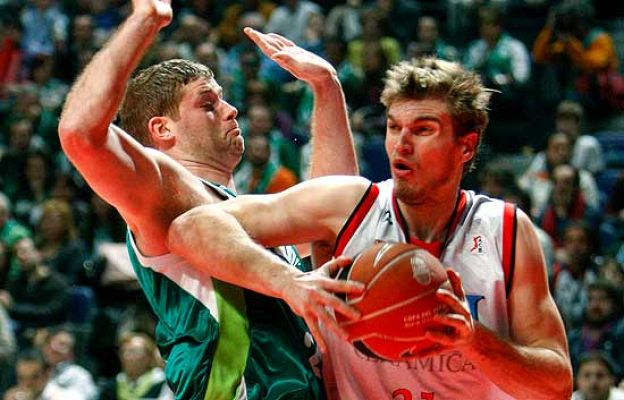 Baloncesto en RTVE - Emotiva dedicatoria de Splitter