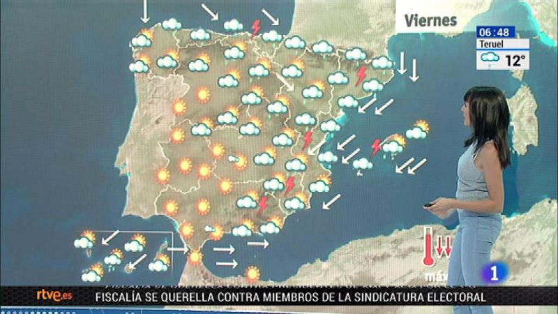 Las temperaturas se desploman y la nieve llega al Pirineo - El tiempo | Ver