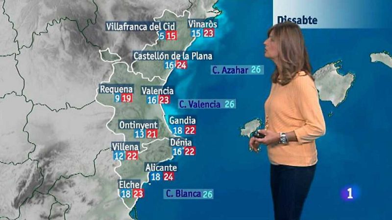 El tiempo en la Comunidad Valenciana - 15/09/17 - ver ahora