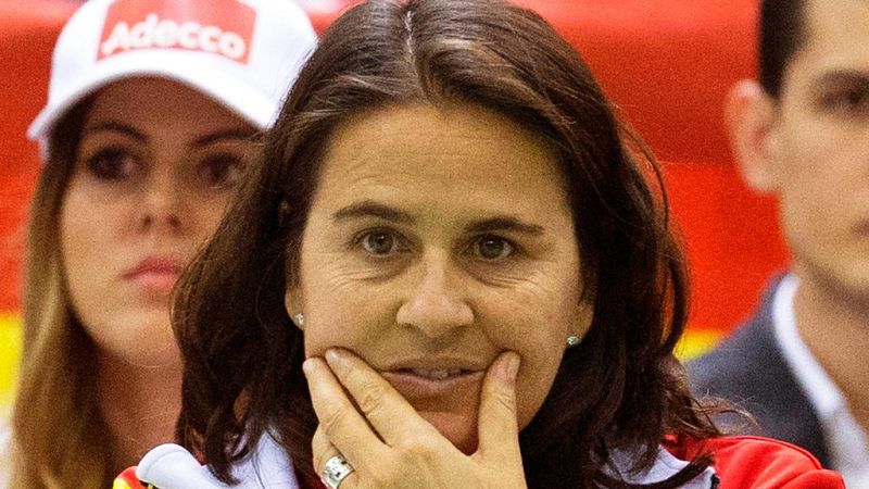 Conchita Martínez, decepcionada con su marcha