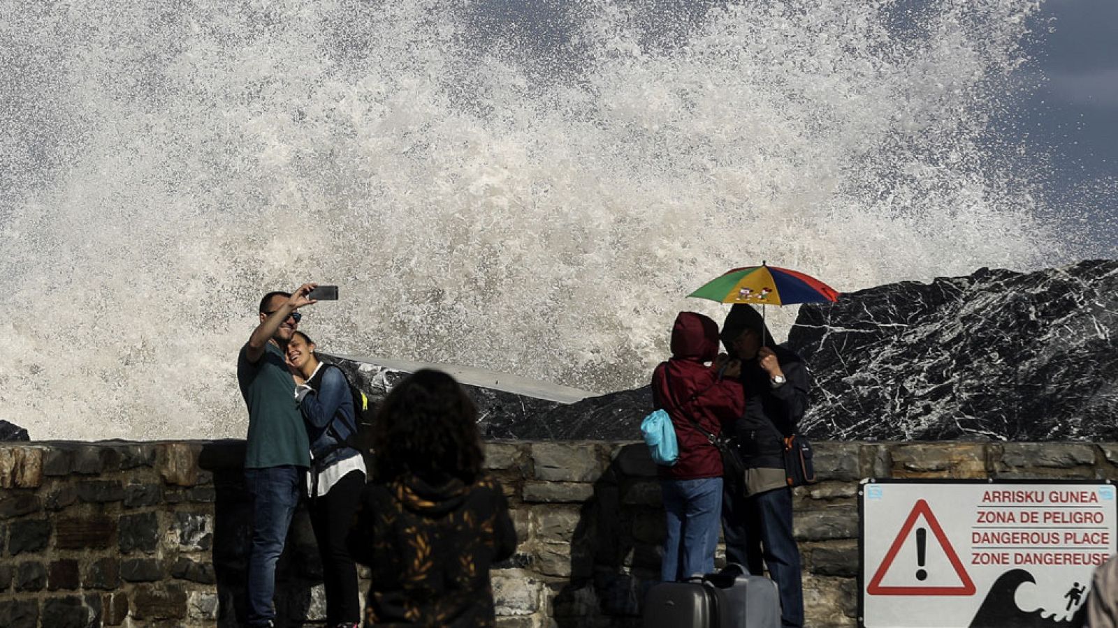Las temperaturas caen por debajo de lo normal para estas fechas