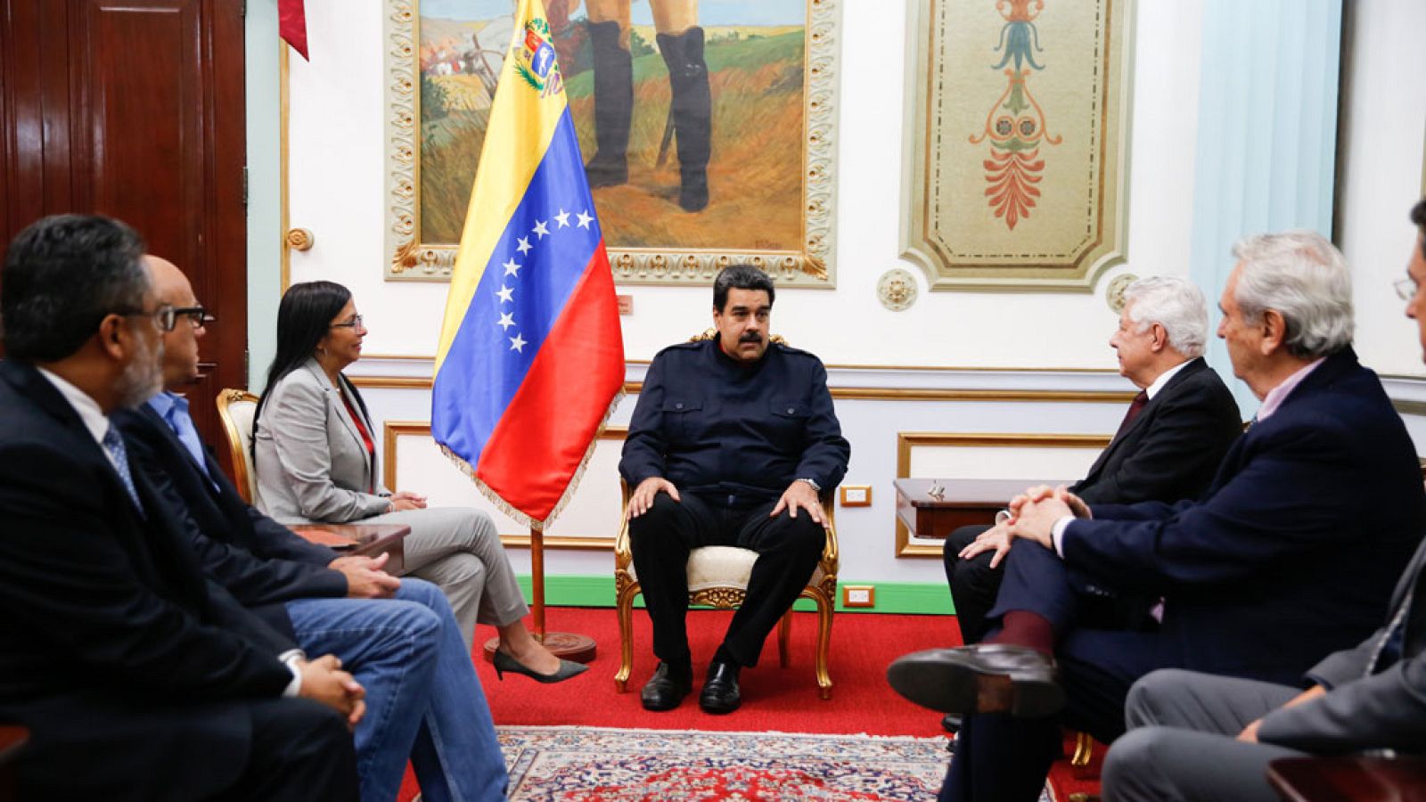 Maduro dice que está cerca un acuerdo con la oposición para dialogar | Ver