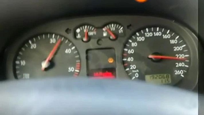 Telediario 1 - La Policía Nacional detiene a un joven de 24 años que se grabó conduciendo a 260 kilómetros por hora