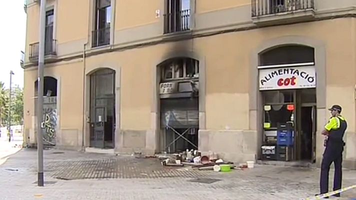 Telediario 1 - Una explosión en una panadería de Barcelona provoca 21 heridos