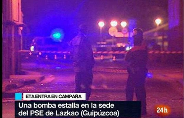  - Bomba en una sede del PSE