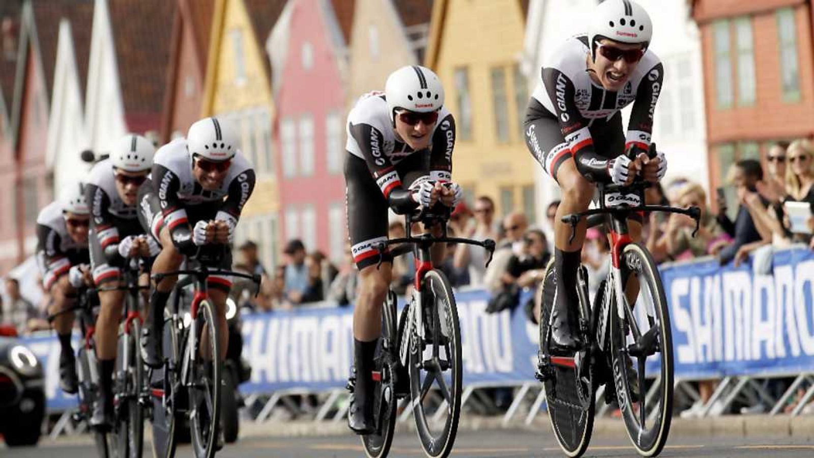 Ciclismo - Campeonato del Mundo en Carretera. Contrarreloj Masculina por Equipos, desde Bergen - ver ahora