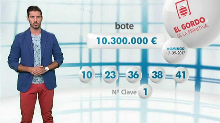 Loterías - El Gordo de la Primitiva - 17/09/17