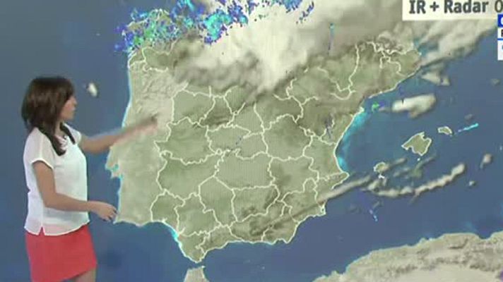 El tiempo - Precipitaciones en el norte y Baleares y nieve en Pirineos
