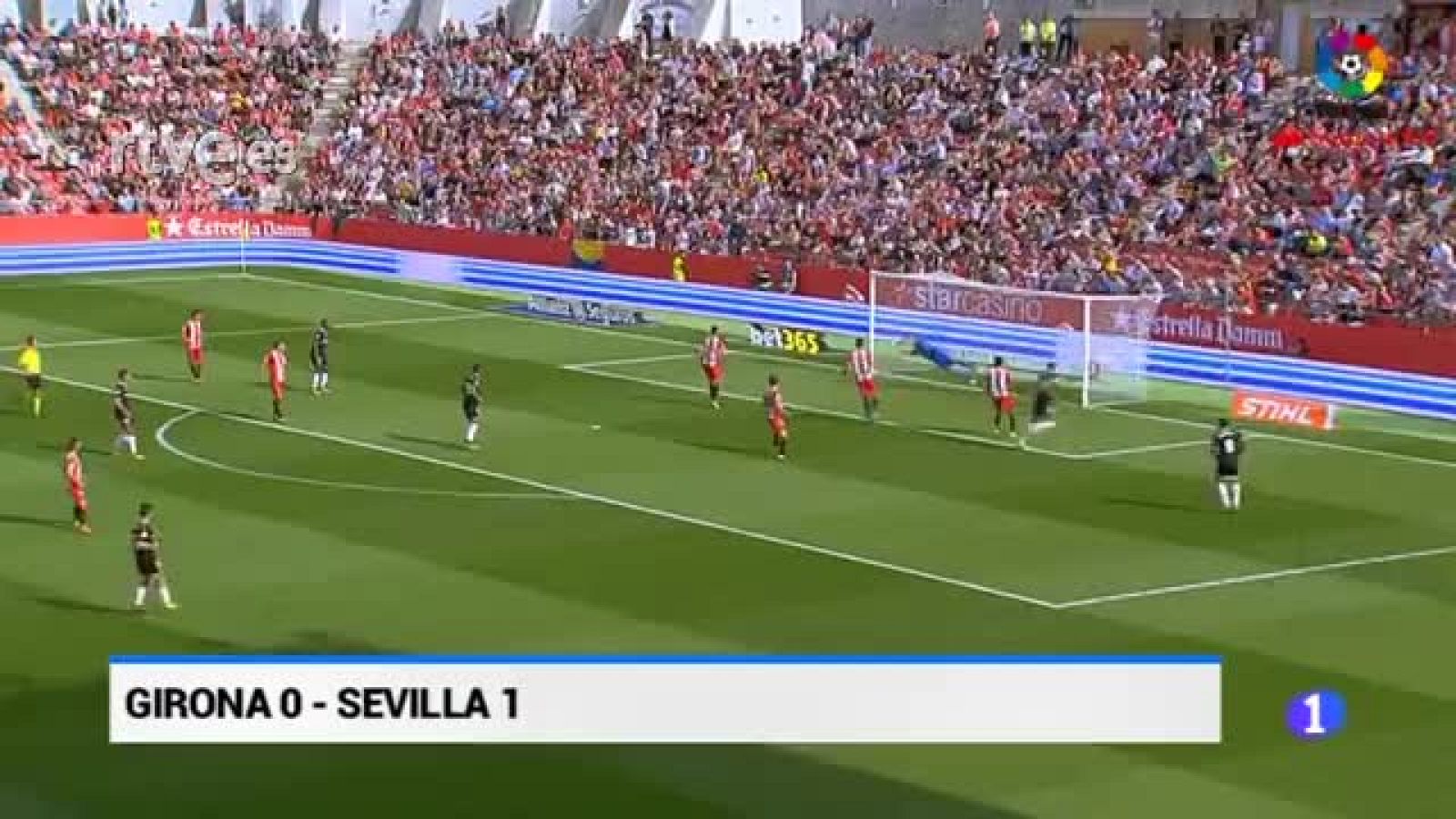 El Sevilla gana en Girona y ya es segundo | Ver