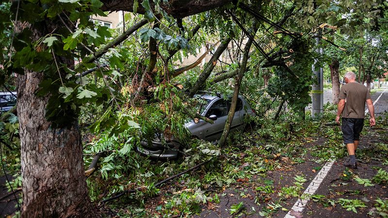 Ocho muertos por una fuerte tormenta en Rumania