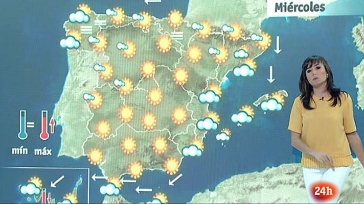 El tiempo - Las temperaturas suben en el interior peninsular