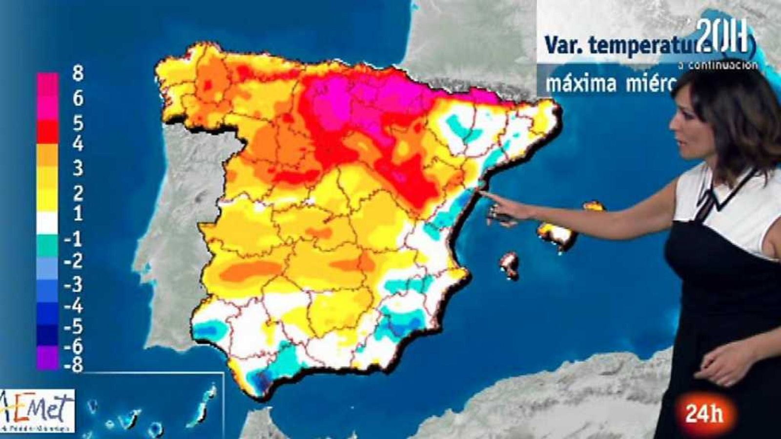 La tarde en 24 horas - El tiempo - 19/09/17 - ver ahora