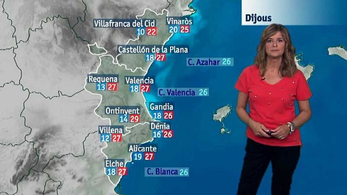 L'informatiu - Comunitat Valenciana - El tiempo en la Comunidad Valenciana - 20/09/17