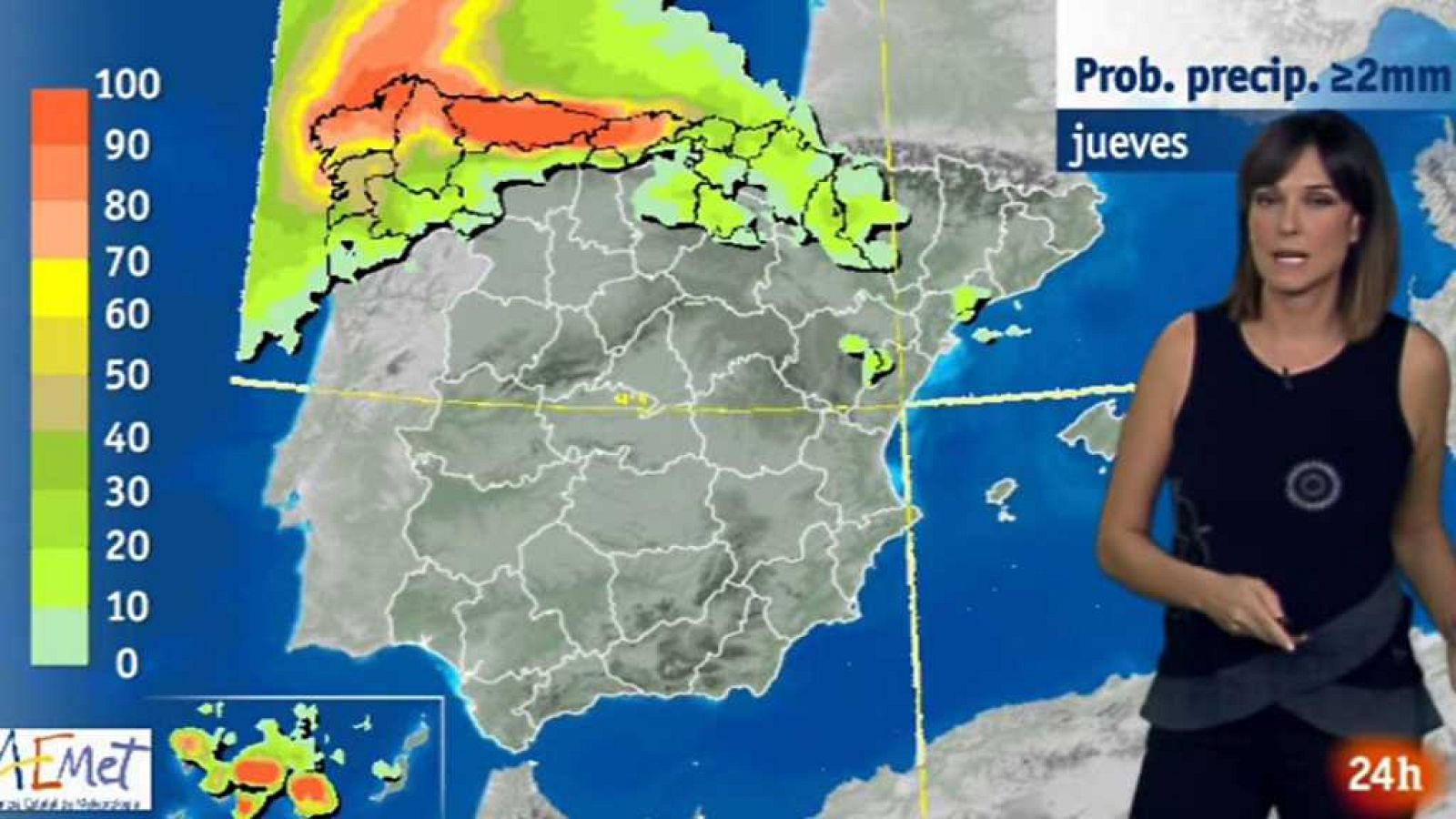 La tarde en 24 horas - El tiempo - 20/09/17 - ver ahora