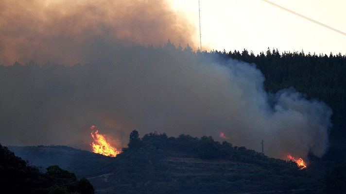 Informativo 24h - Aumentan a 800 las personas desalojadas por el incendio de Gran Canaria
