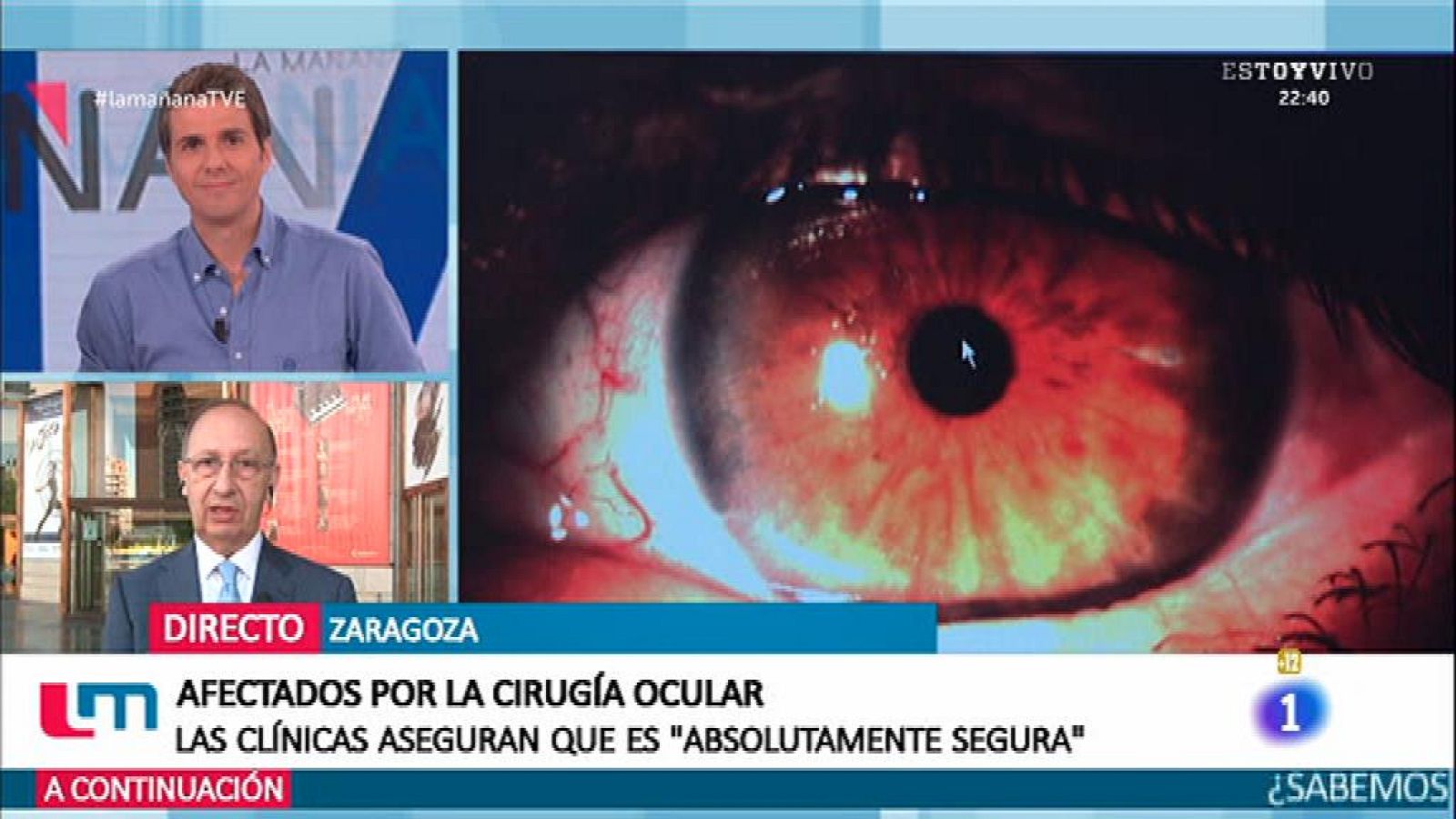 Afectados por la cirugía ocular