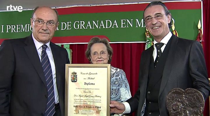  - El director de la OCRTVE recibe el Premio Ciudad de Granada