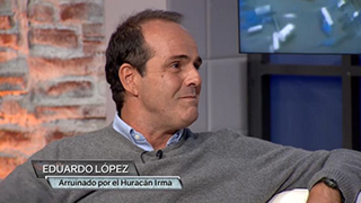 Hora punta - Eduardo y su familia han perdido todo a consecuencia del Huracán Irma