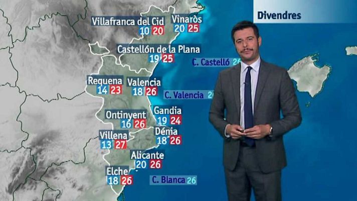 L'informatiu - Comunitat Valenciana - El tiempo en la Comunidad Valenciana - 21/09/17
