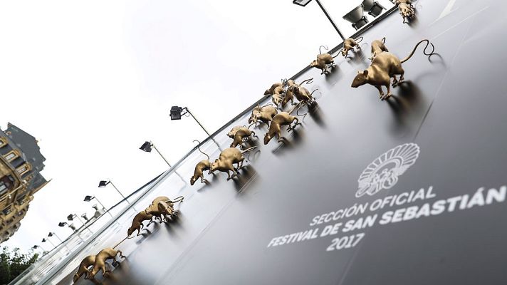 Telediario 1 - Arranca la edición número 65 Festival de cine de San Sebastián