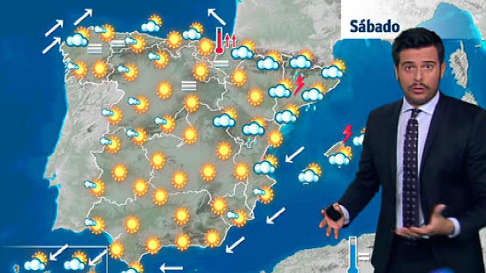 Calor de verano en el primer día del otoño