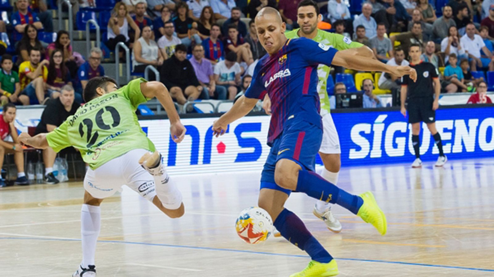 LNFS Jornada 2. Resumen:  FC Barcelona Lassa 6-3 Palma Futsal | Ver