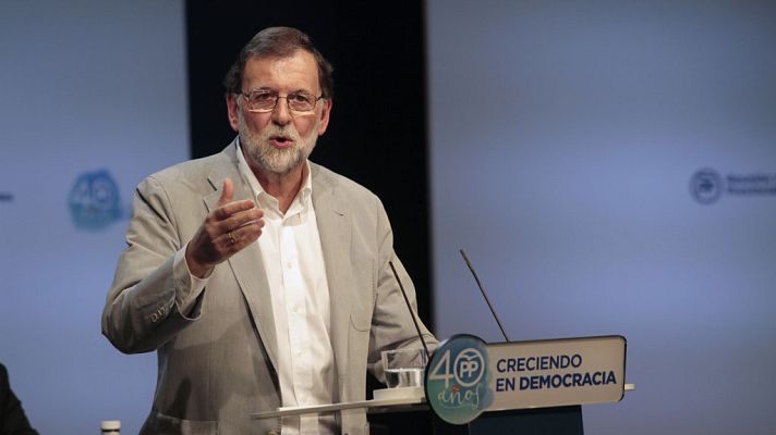 Telediario 1 - Rajoy reitera que el referéndum del 1 de octubre no se va a celebrar