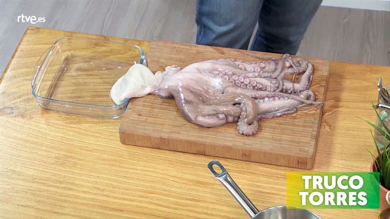 Trucos de cocina - C�mo romper las fibras al pulpo