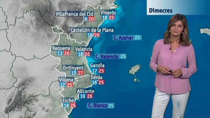 El tiempo en la Comunidad Valenciana - 26/09/17 - ver ahora