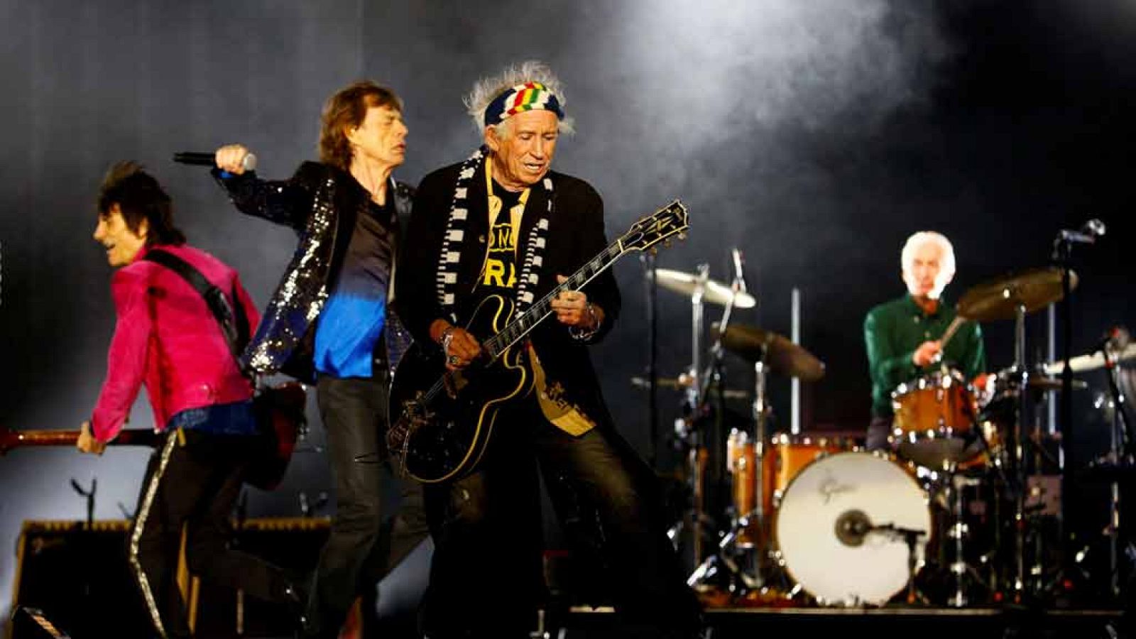 Los Rolling Stones ya están en Barcelona donde actuará