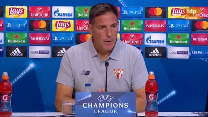 Champions League - Berizzo: "Hoy le agregamos verticalidad al ataque"
