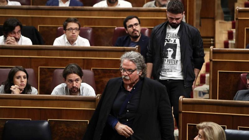 Rufián: "Cataluña quiere recuperar el país que le robaron hace 80 años" - Informativo 24h | Ver