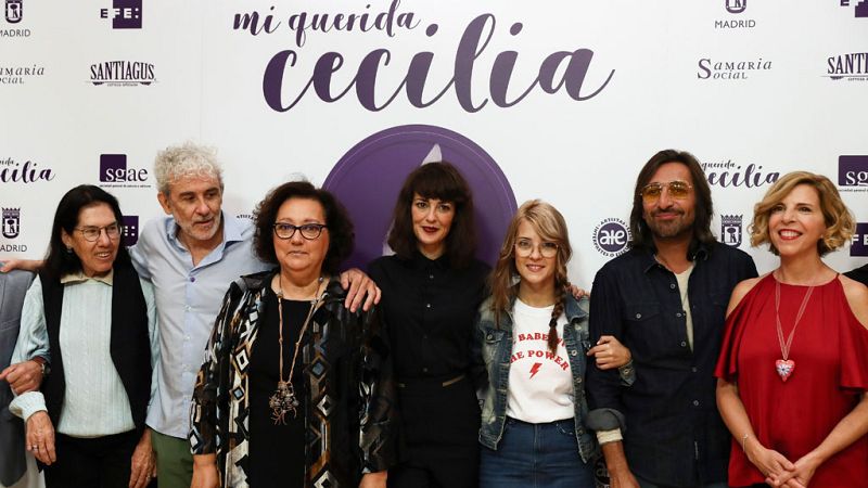 Muchos artistas se reúnen para hacer un homenaje a Cecilia