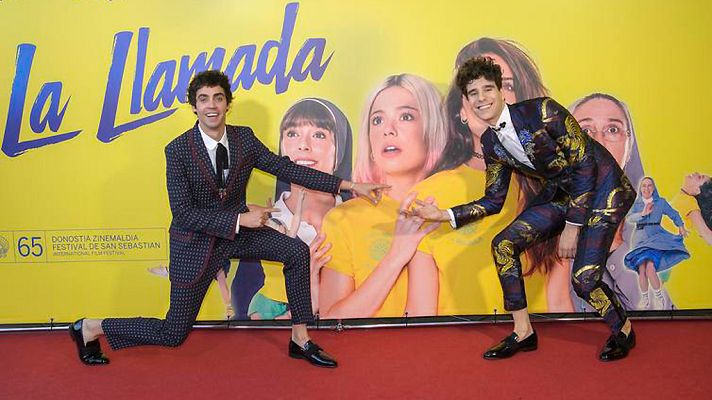 PlayZinemaldia - Los Javis ensayan el corte de la tarta nupcial