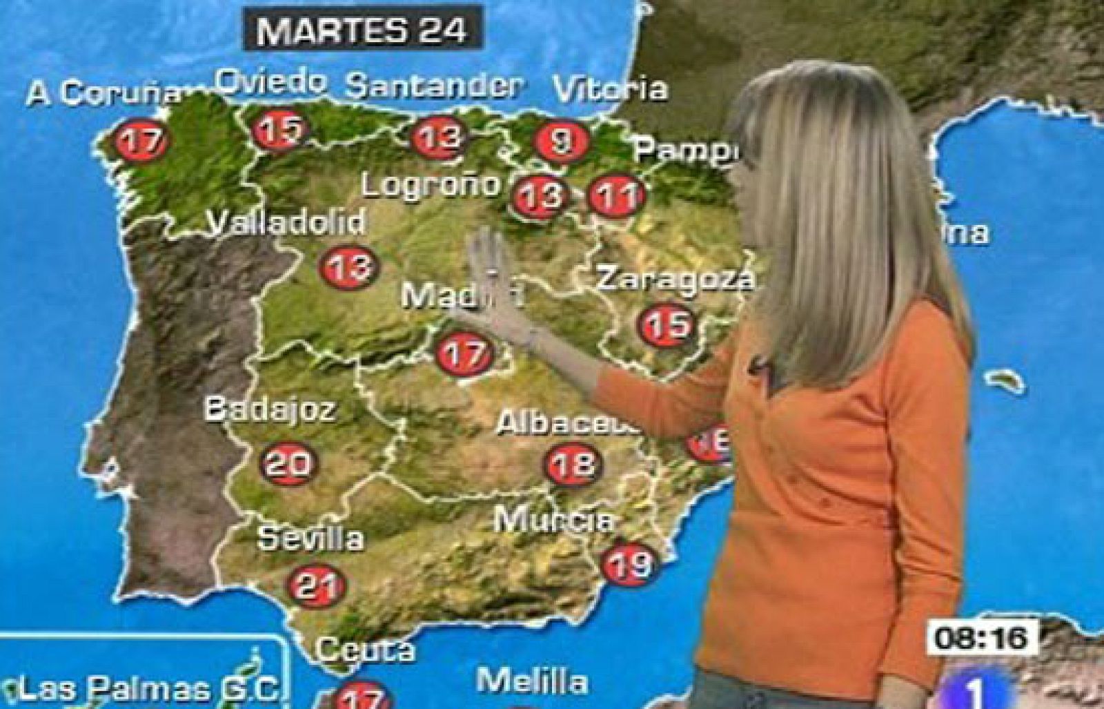 El Tiempo - 24/02/09 - El tiempo | Ver