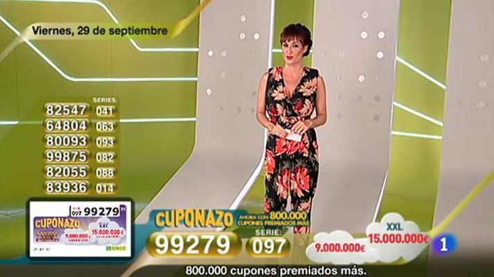 Sorteos ONCE - Sorteo ONCE - 29/09/17