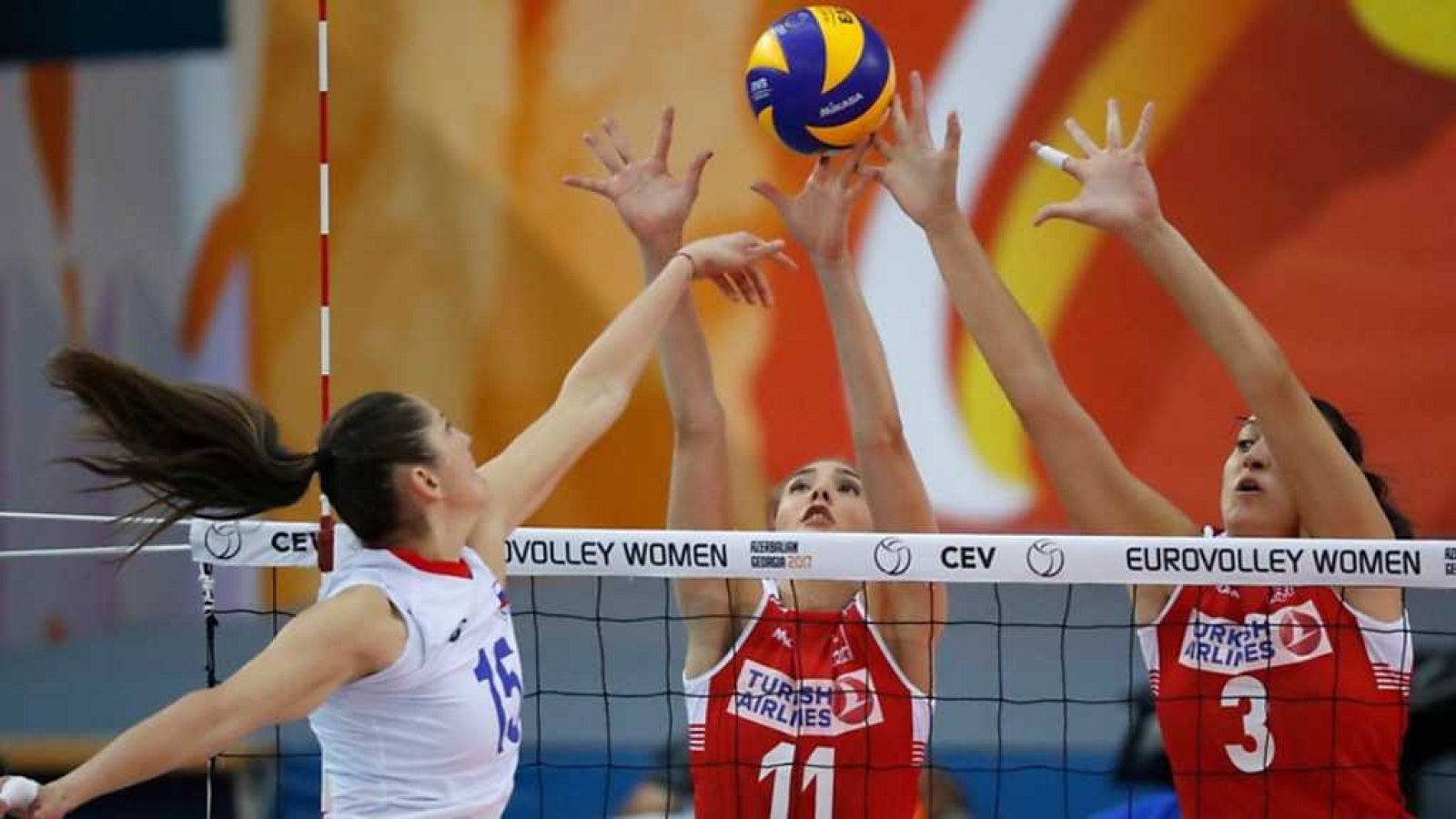 Voleibol - Campeonato de Europa Femenino 1/4 Final (4) - ver ahora