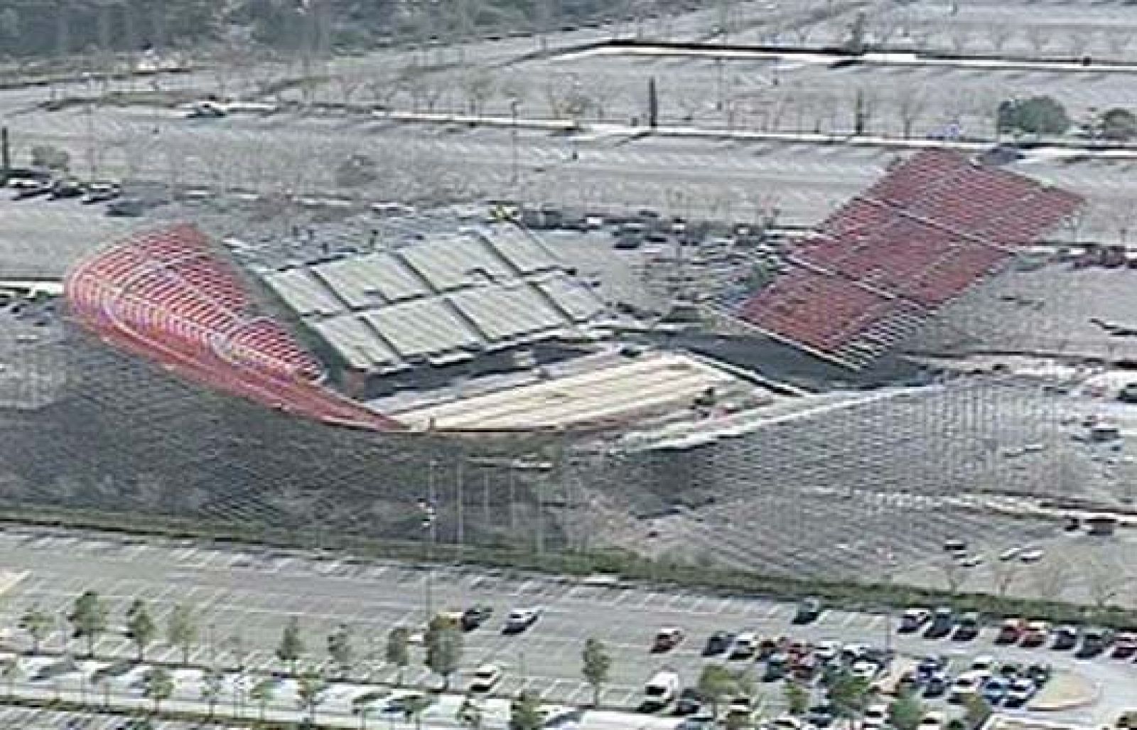 Ya está casi finalizado el estadio que albergará la primera eliminatoria de la Copa Davis entre España y Serbia. Estará ubicado en Benidorm, y tendrá capacidad para 17.300 espectadores