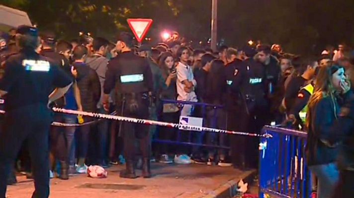 Telediario 1 - El exceso de alcohol en las fiestas