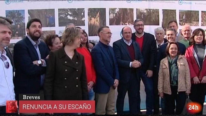 Parlamento - Otros parlamentos - Pedro Antonio Sánchez abandona el parlamento de Murcia - 30/09/2017
